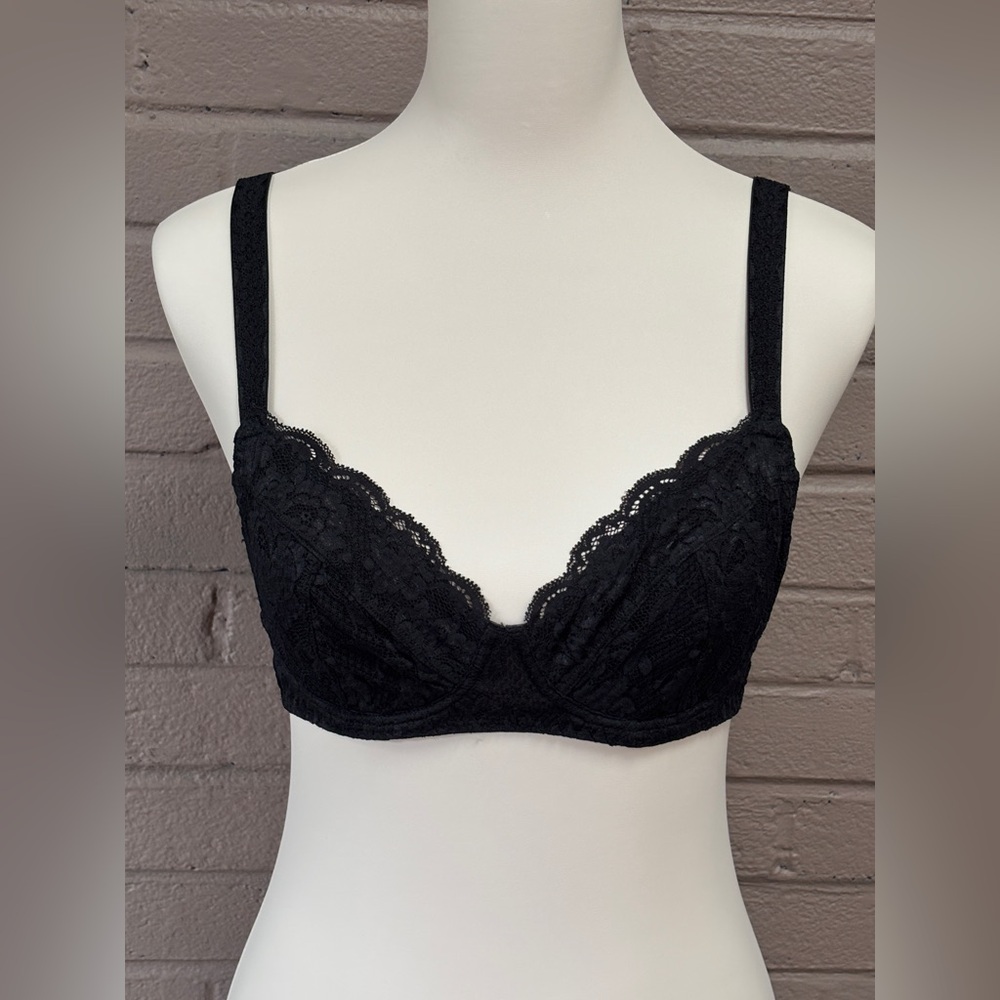 Cosabella black lace bra 30D